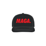 Black front flat lay